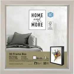 3D Frame Box (befüllbar) 30x30cm weiss