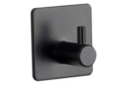 Wenko Wandhaken Mod. Ureo Schwarz, 2er