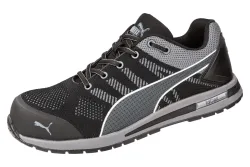 PUMA Elevate Knit Black Low 643160-43 ESD Sicherheitsschuh S1P Schuhgröße (EU): 43 Schwarz, Grau 1 St.