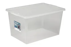 Plast1 Aufbewahrungsbox 50 L transparent