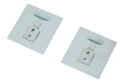 Haceka Spiegelaufhängeset Metall max 6 Kg Set 2 Stück