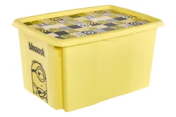 Keeeper Karolina Aufbewahrungsbox Minions mit Deckel 45L