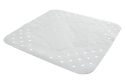 Ridder Duscheinlage Plattfuss | Grau | Gummi | 54 cm