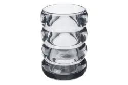 Kleine Wolke Verro | Silbergrau | Glas