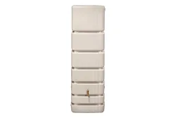 4rain Regenwasserspeicher Slim | Sand-Beige | 350l