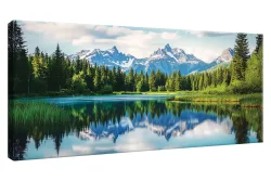 Wandbild 50x100 Mountains