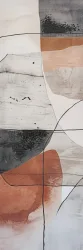Handpainting 40x120 Abstract