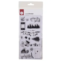 Clear Stamps - Coming Home, 97x205mm, 16 Motive, SB-Btl. 1Bogen