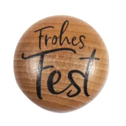 Stempel Frohes Fest, 3cm ø