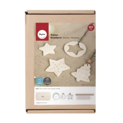 BP Modellieren Salzteig Xmas, inkl. 350g Salzteig, 7 Ausstecher