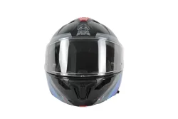 Marushin Klapphelm M312 grau-rot Gr.L