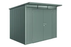Biohort Gerätehaus AvantGarde A5 Doppeltüre Quarzgrau