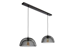 Mesh Hängeleuchte Schwarz | 2 × E27 | 25 W