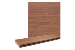 Terrassendiele Thermo Esche 4-S | 2100 × 130 × 21 mm