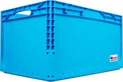 Jumbo Euronormbox Blau | 60 × 40 × 32 cm | 64 l