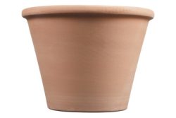 Deroma Tontopf Vasum Duo Weiss | ⌀ 25 cm