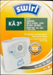 Swirl Staubfilterbeutel KÄ 3