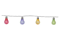 Star Trading Solarlichterkette Glow Multicolor Warmweiss | 1.2 m
