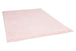 chenille badteppich 50x80cm pastellrosa