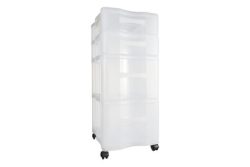 ROTHO Quadrix 1798000096 29x70x40cm,Rollen,4 Schubl.