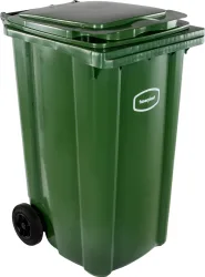 Faserplast Rollabfallbehälter | 240 l