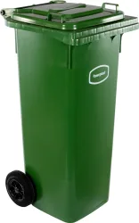 Faserplast Rollabfallbehälter | 140 l