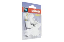 cablefix 3210_weiß Kabelkanal Stoß-Stellenverbindung 10 St. Weiß