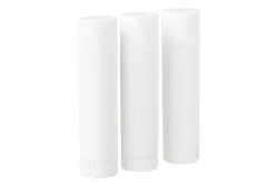 Glorex Lippenstifthülse Weiss | 6 ml | 3 Stück