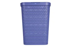 Rotho Wäschesammler Country 55L blau