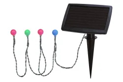Star Trading Solar-Lichterkette Globini | Kunststoff | IPx4 | 0 lm