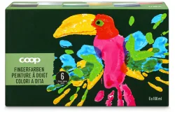Coop Qualité & Prix Fingerfarben 6 Stück