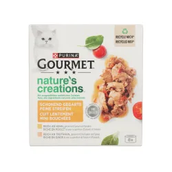 Gourmet Nature's Creation Nassfutter Fleisch 8x85g
