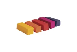 Farbpigmente für Wachs, 1x1x2,9cm, sortiert, SB-Btl. 5Stück