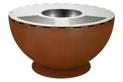 Nouvel Firebowl 100 gerostet Feuerschale – Feuerschale/Feuerstelle