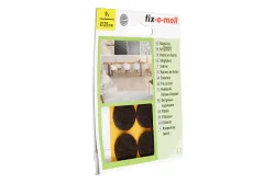 fix-o-moll Filzgleiter selbstklebend, braun