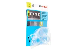fix-o-moll Rohrkappen Soft, tranparent