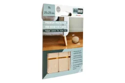 fix-o-moll Parkettgleiter Bigduo selbstklebend, beige