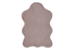 Kunstfell Coste | 80 x 55 cm | Altrosa