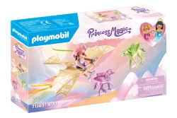 Playmobil, Playmobil - 71363 Himmlischer Ausflug mit Pegasusfohlen, Multicolor