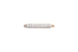 Papierwickeldraht 0,8mm, 22m weiss