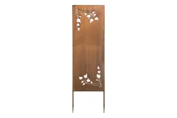 Nouvel Paravent Steckbar Hedera Rost | 60 × 160 cm