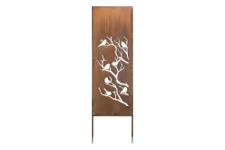 Nouvel Paravent Steckbar Birdie Rost | 60 × 200 cm