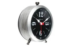 NexTime Wecker Harvey schwarz/silber