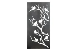 Nouvel Paravent Birdie Anthrazit | 2 × 1 m