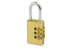 28Mm Kombinations-Padock aus massivem Messing mit 3 Ziffern