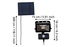 Eglo AL-Solarspiess mit Sensor Villagrappa
