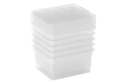 Curver C Box Aufbewahrungsbox 5er-Set | 2 Liter | 20 cm