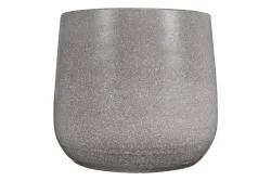 Übertopf Silbergrau Ø19xH16cm Grau