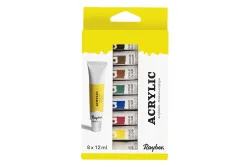 Künstler-Set Acrylfarben 8 Farben