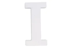 MDF Buchstabe I, FSC 100%, 5,4x2x11cm